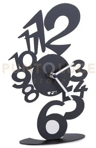 Orologio lup tavolo nero