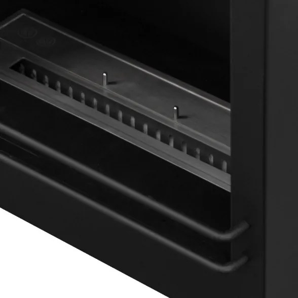 Camino a bioetanolo da terra Belluno effetto pietra L105xP38xH100 cm