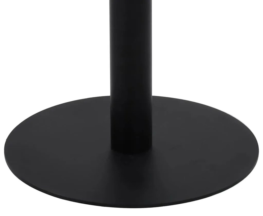 Tavolo da bistrot marrone scuro 80 cm in mdf