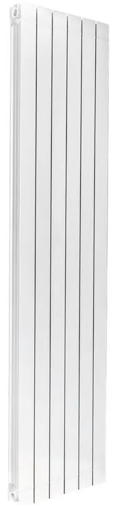 Radiatore acqua calda PRODIGE SUPERIOR in alluminio, 6 elementi, interasse 2000 mm, bianco