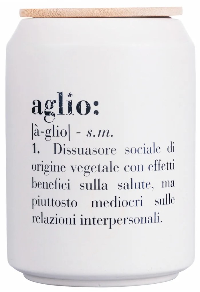 Barattolo aglio 1,6 L con coperchio e scritta Victionary
