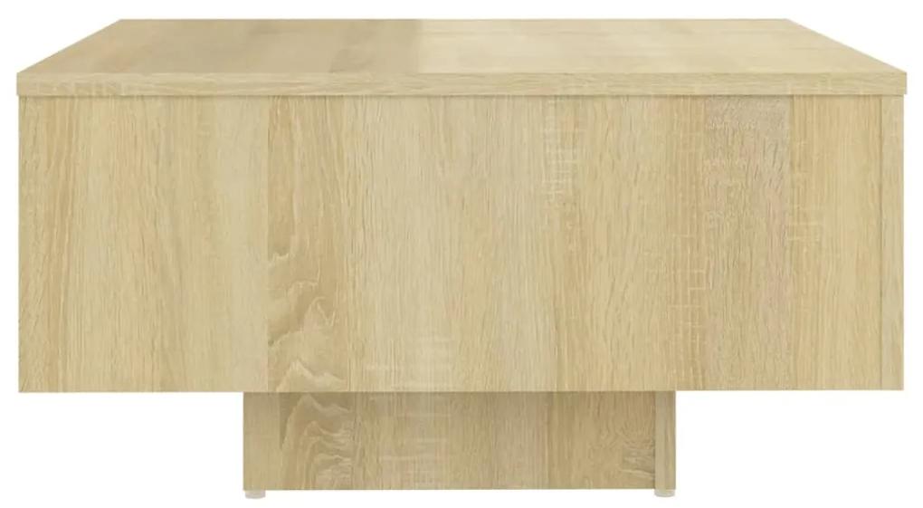 Tavolino da salotto rovere sonoma 60x60x31,5 cm in truciolato
