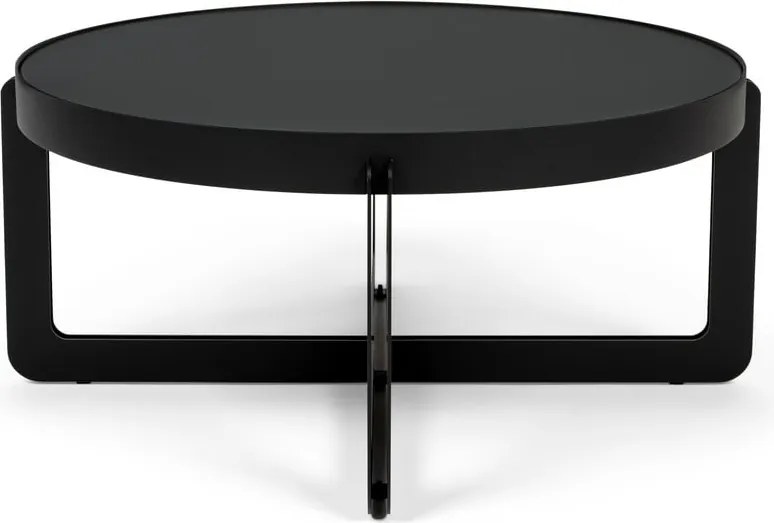 Tavolino da salotto rotondo nero Centre – Zuiver