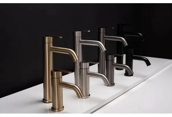 REA-B5510 - Miscelatore per lavabo ONTARIO 30 cm, finitura nichel