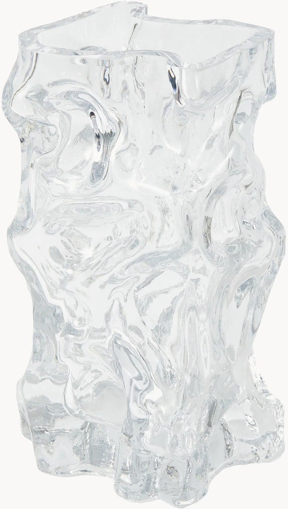 Vaso in vetro Ice Clear, alt. 29 cm