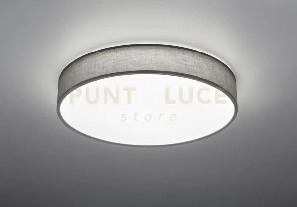 Lugano plafoniera led 42w 4900lm, 3000 - 5000k diffusore paralume s...