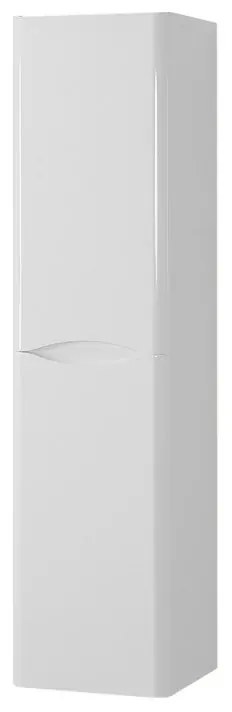 Colonna bagno sospesa 140 cm bianco 2 ante reversibili Zen
