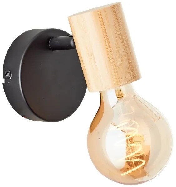 Brilliant - Faretto da parete KERRY 1xE27/40W/230V bambù