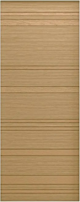 Pannello per porta blindata verniciato rovere L 94  x H 213 cm, Sp 6 mm