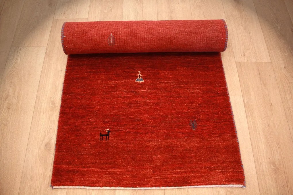 Gabbeh Tappeto 190x80 (Iran) Annodato A Mano