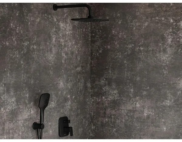 Ravak X07P569 - Doccetta con pulsante nera