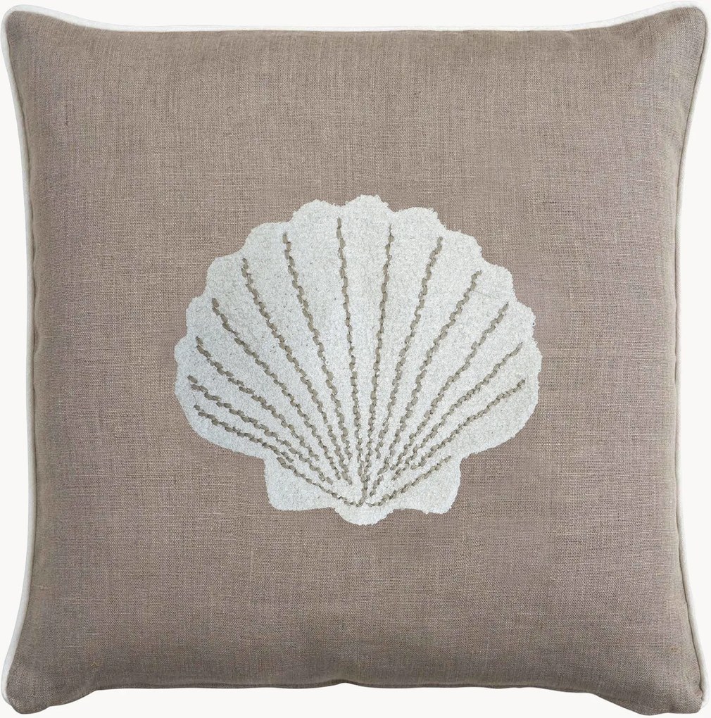 Cuscino decorativo in lino Coraline