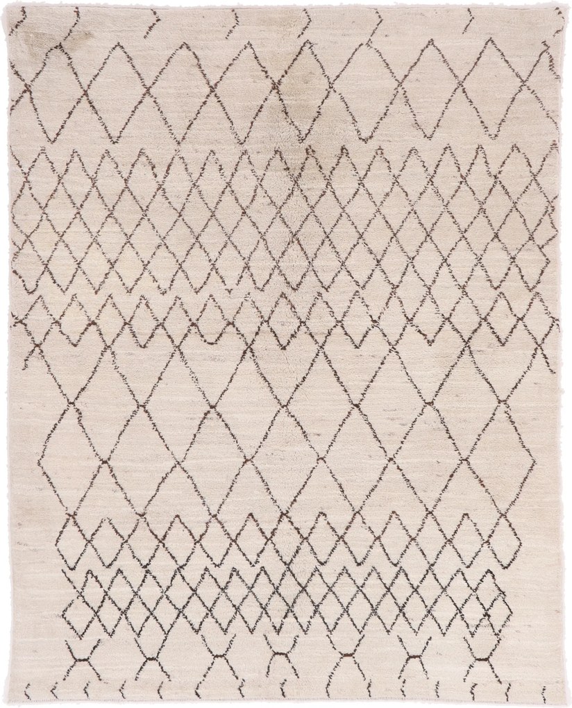 Berber Tappeto 170x140 (Afghanistan) Annodato A Mano