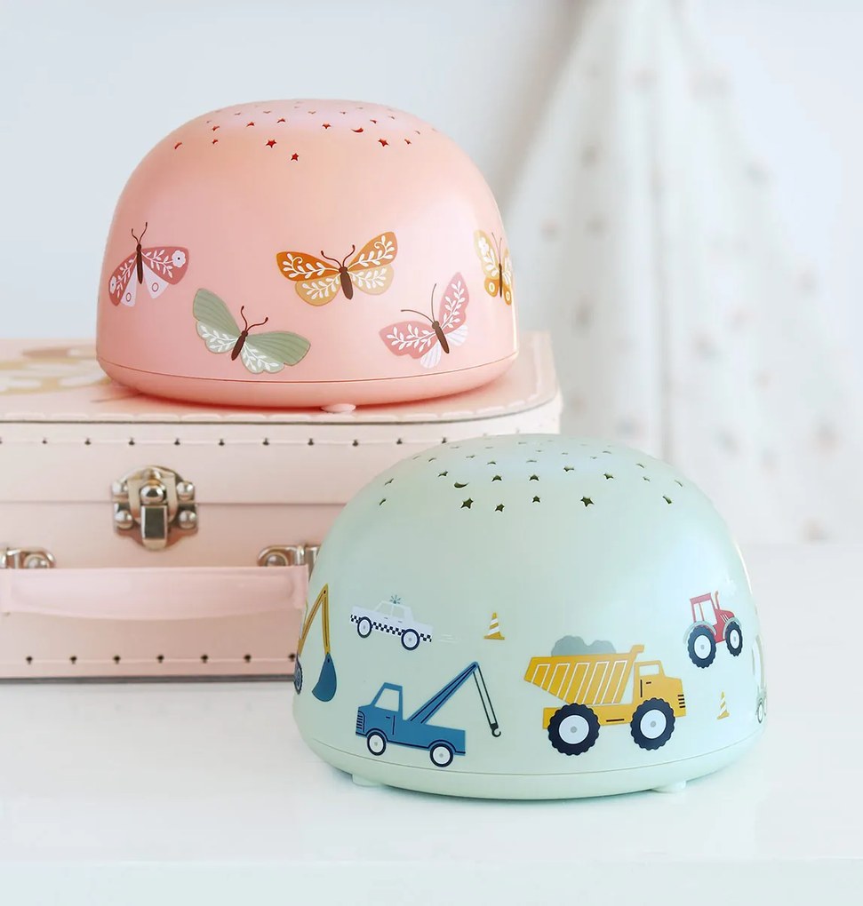 A Little Lovely Company - lampada con proiettore - veicoli