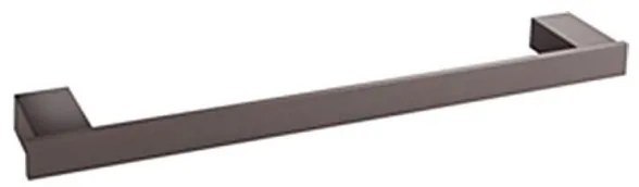 Portasciugamani da Parete Moderno Grigio in Alluminio 46 cm Design Moderno