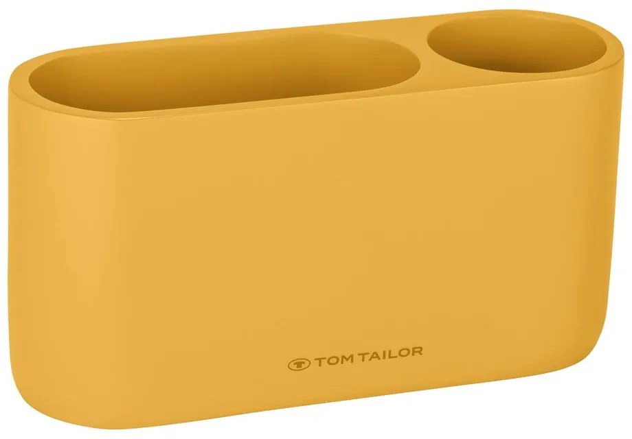 Portaspazzolino in poliresina color senape Tom Tailor T-Color Bath – Wenko