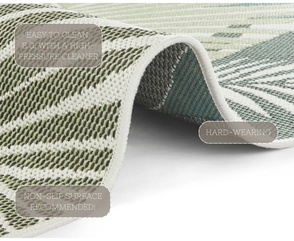 Tappeto da esterno grigio-verde , 80 x 150 cm Vai - NORTHRUGS