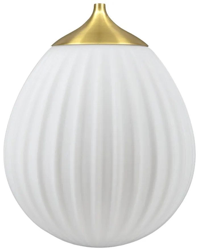 Paralume in bianco-oro ø 21 cm Around the World Mini - UMAGE