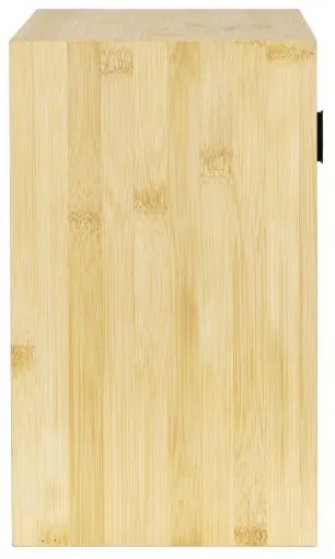 WENKO 25613100 - Mobiletto ALLEGRE 30x30 cm marrone