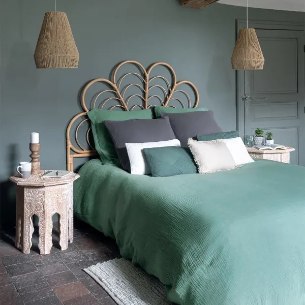 Atmosphera - Lampadario a sospensione con filo PALM 1xE27/40W/230V iuta