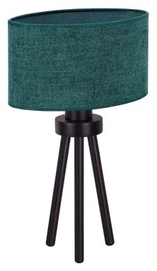 Duolla - Lampada da tavolo OVAL 1xE27/15W/230V diametro 30 cm verde