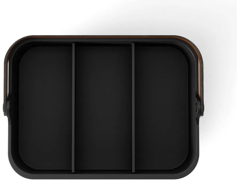 Organizer da bagno nero in plastica riciclata Bellwood - Umbra