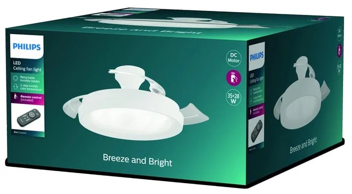 Ventilatore da soffitto LED Bliss bianco PHILIPS