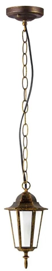 Lampadario da esterno 1xE27/20W/230V IP43 patina