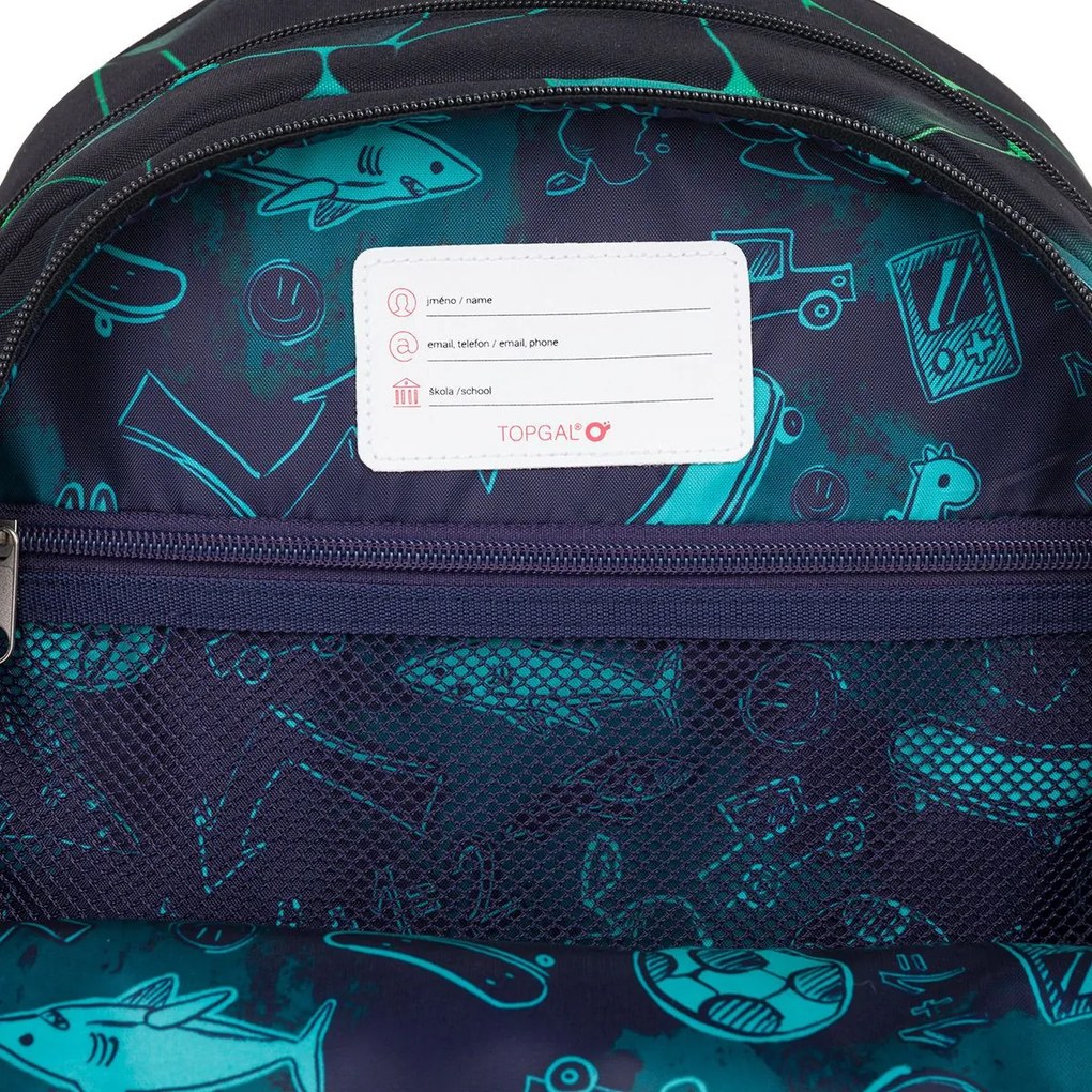 Zaino scuola Topgal CODA 25019 B