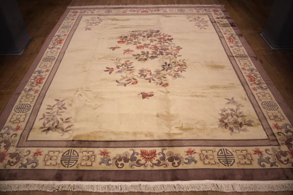 Hereke Tappeto orientale 490 x 410 (Cina) Annodato A Mano