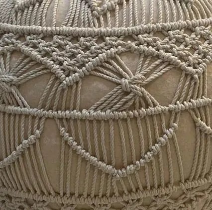 ZAHIRA - pouf in cotone