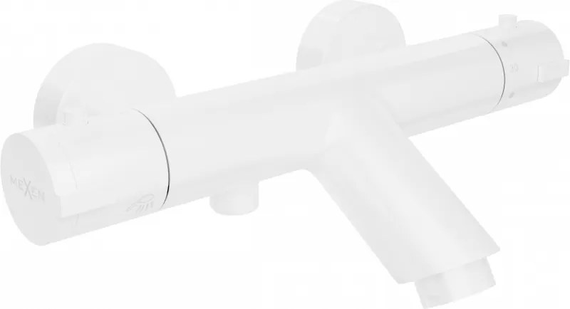 Mexen Kai rubinetto termostatico per vasca, bianco - 77300-20