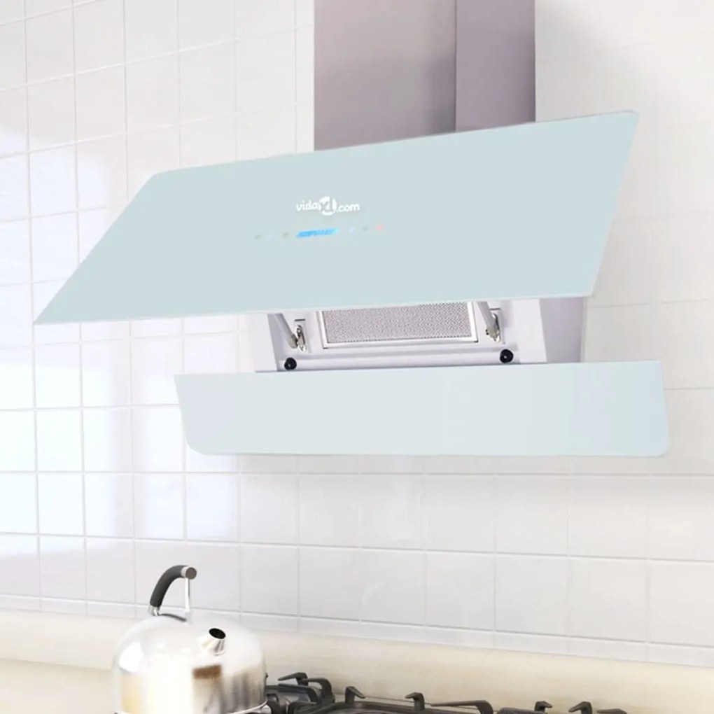 Cappa Con Schermo Touch Bianco 900 Mm /