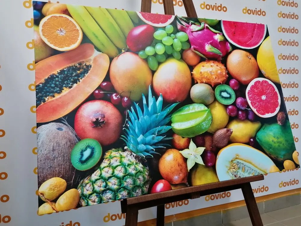 Stampa su tela – Frutta tropicale