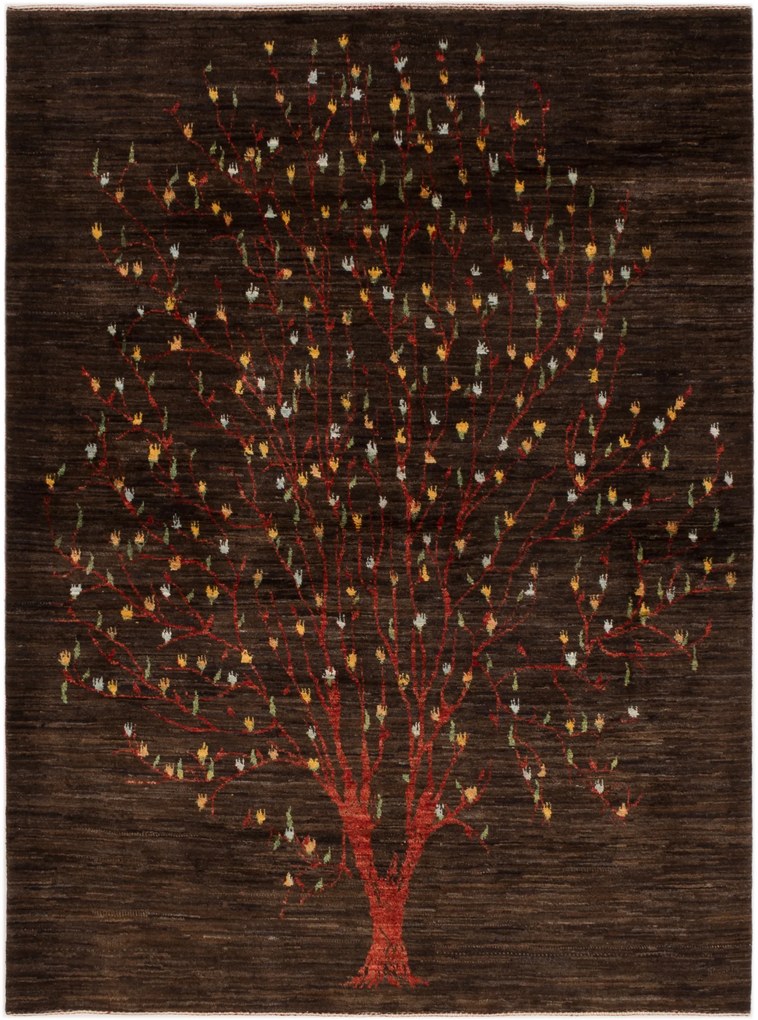 Loribaft Tappeto persiano 150x200 Marrone (Iran) Annodato A Mano