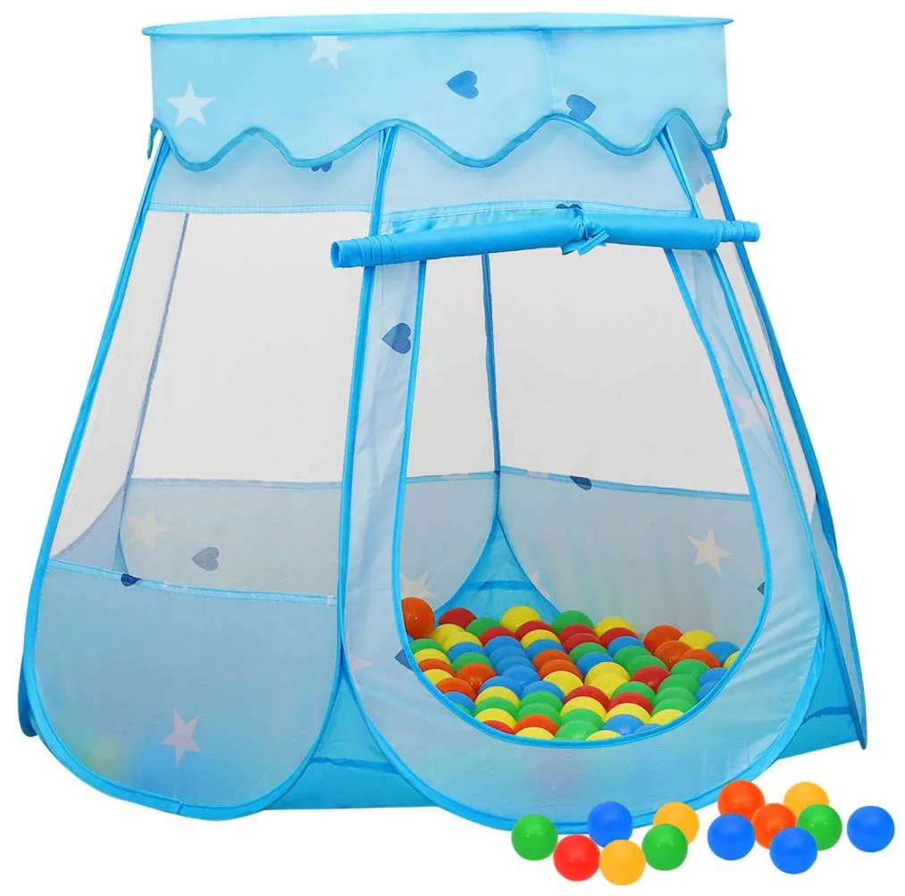 Tendada Gioco per Bambini Blu con 250 Palline 102x102x82 cmcod mxl 126560