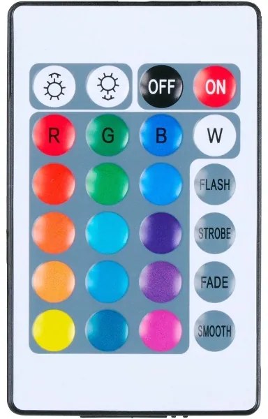 Grundig - Lampada da tavolo dimmerabile LED RGBW LED/0,7W/5V nera + telecomando