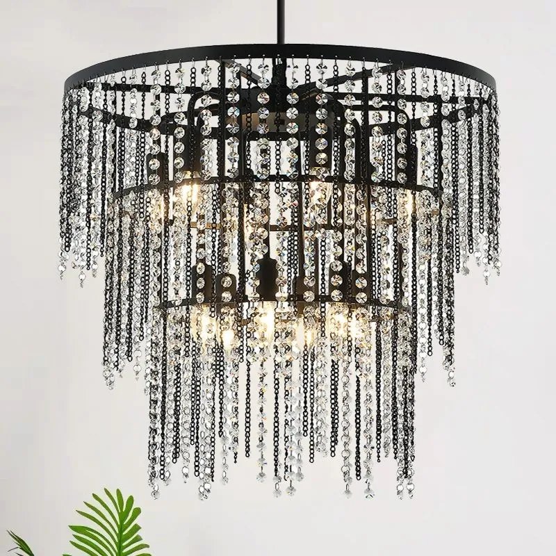 Lampada Cristal APP1314-CP Black