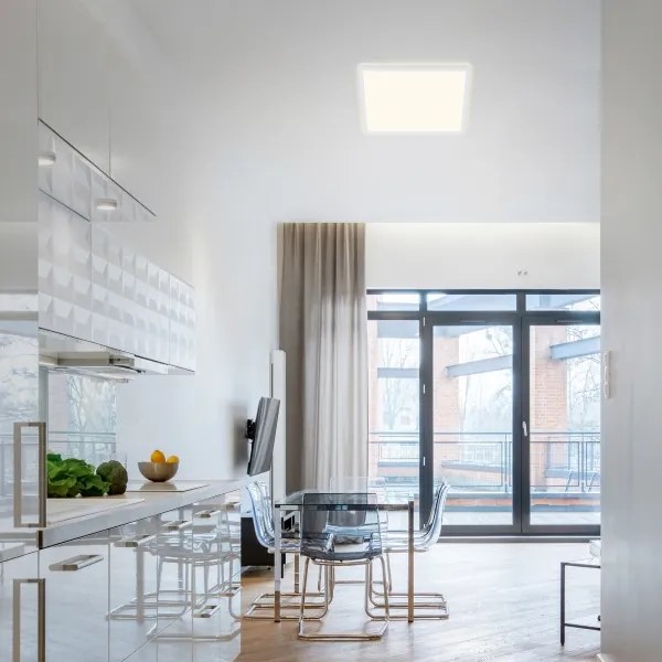 Briloner 7081-016 - Plafoniera LED dimmerabile SLIM LED/18W/230V + tc