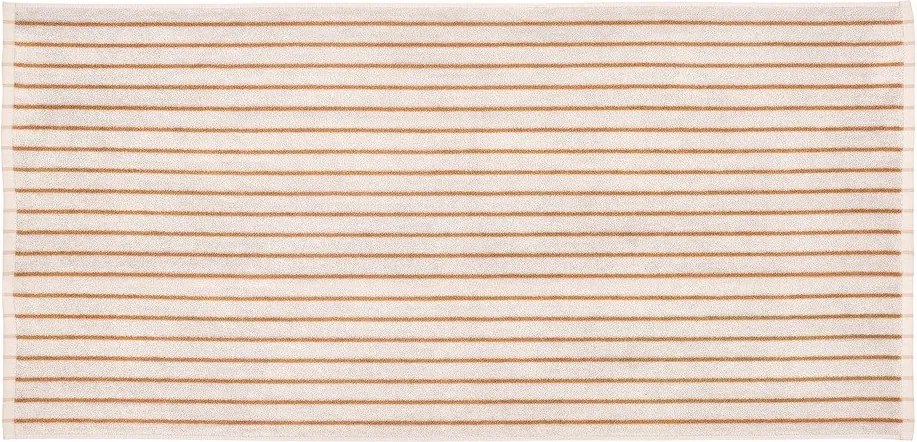Asciugamano tipo terry arancione/beige in cotone organico 70x140 cm Arto – Blomus