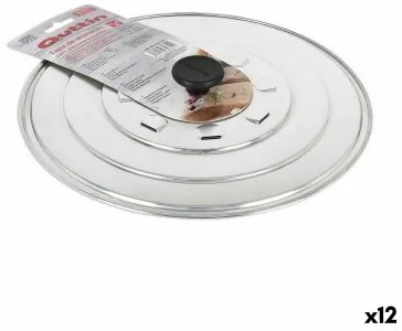 Coperchio per Padella con Valvola per disperdere il vapore Quttin Alluminio Ø 32,5 cm (12 Unità)