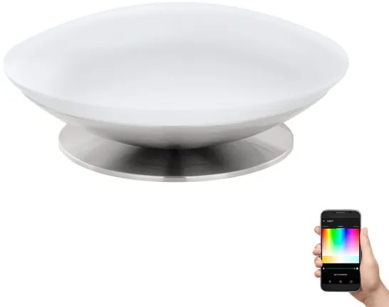Eglo 97813 - Lampada da tavolo LED RGB dimmerabile FRATTINA-C LED/18W/230V