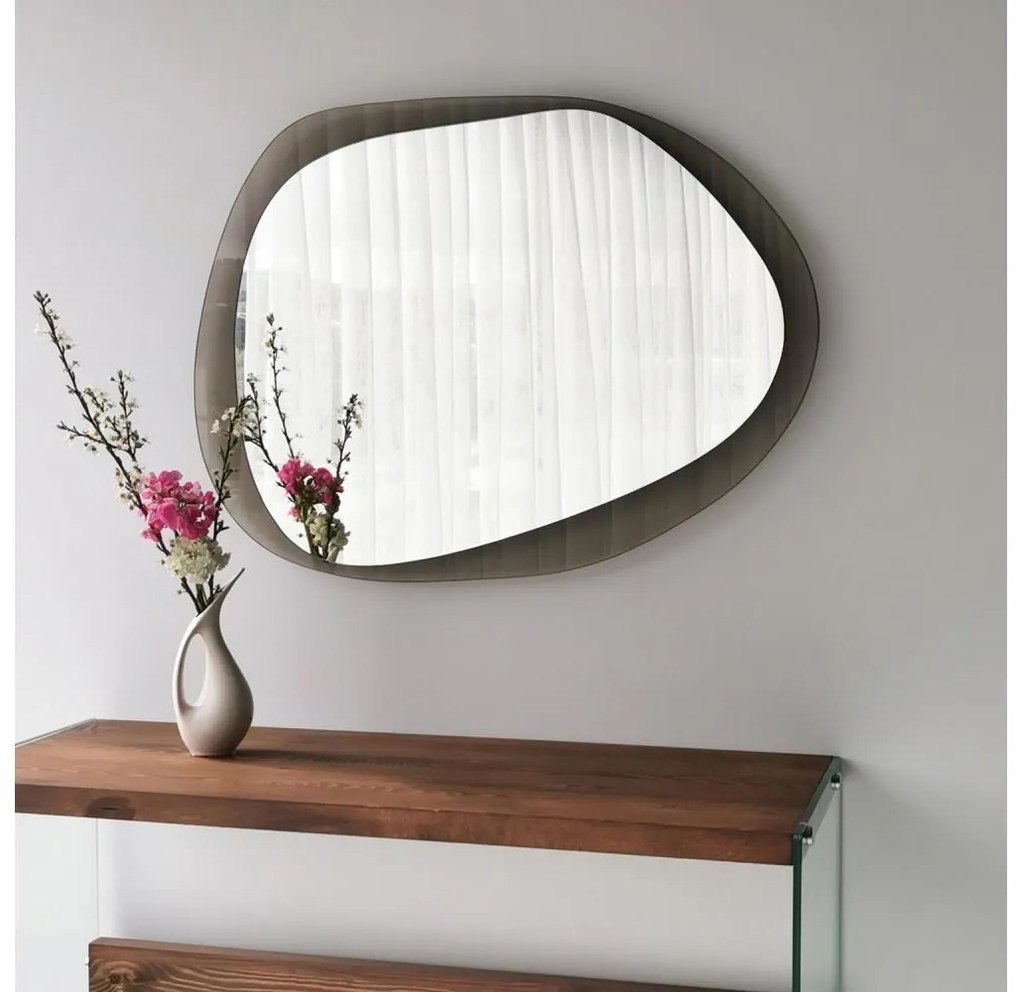 Specchio da parete AQUA 55x75 cm bronzo