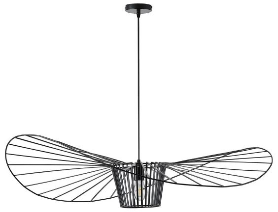 Lampadario a sospensione con filo OGGI 1xE27/40W/230V nero