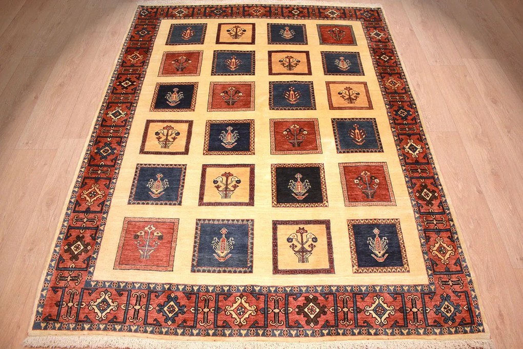 Gashghai Tappeto persiano 210x150 (Iran) Annodato A Mano