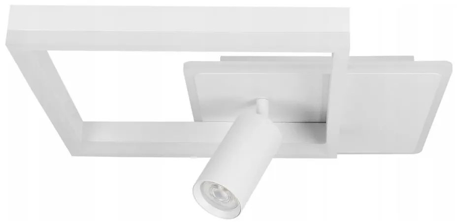 LED Plafoniera LED/38W/230V + 1xGU10/30W bianca