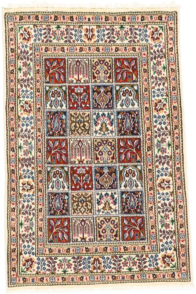 Moud Tappeto 120x80 (Iran) Annodato A Mano