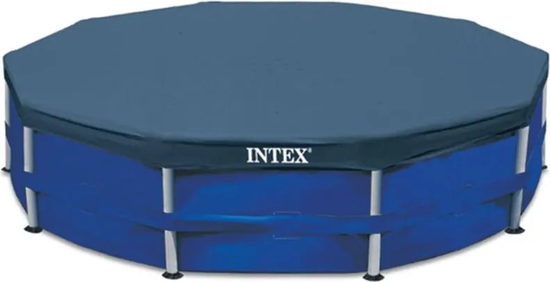 Copertura per Piscina Circolare 366 cm 28031 Intex Blu