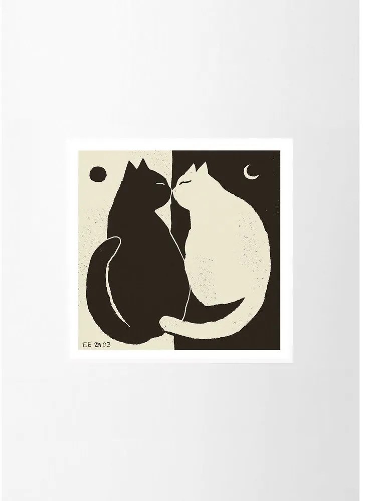 Poster 50x50 cm You and Me – Enikő Katalin Eged – The Poster Club