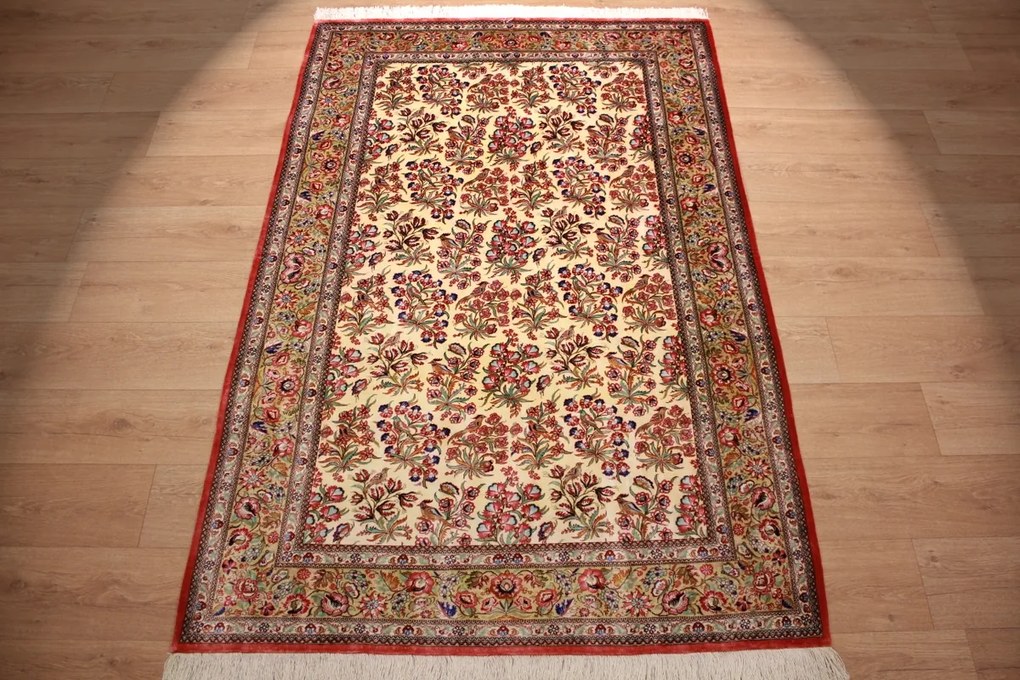 Ghom Tappeto persiano 140x210 (Iran) Annodato A Mano